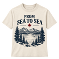 From Sea to Sea cream Peace Tower t-shirt