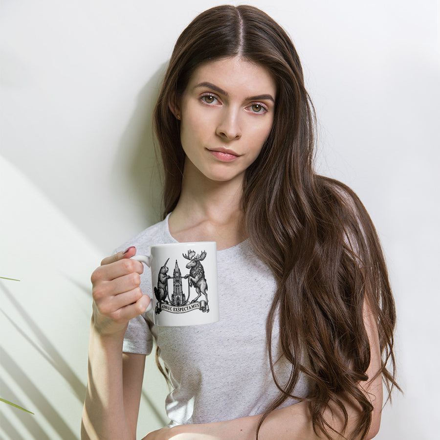 Tasse à l’écusson Adhuc Exspectamus